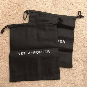 2 Net-A-Porter dust bags